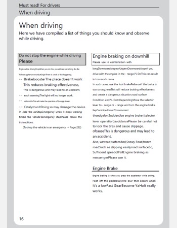 subaru lucra 2012-2013 owners manual in english